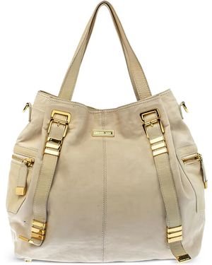 Michael Kors レザー トートバッグ - ナチュラル