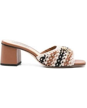 KARL LAGERFELD Plaza Ii Sandals - Natural