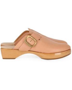 Tod's Buckle-Fastening Heeled Mules - Multicolour