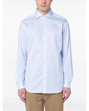 Xacus Cotton Shirt - Blue