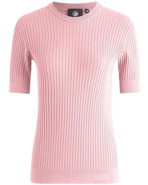 Fusalp Jadou Ribbed T-Shirt - Pink