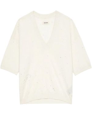 Zadig & Voltaire Wully Top - White