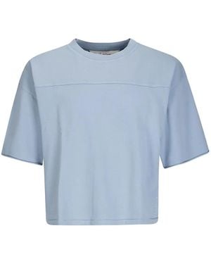 Brain Dead Football T-Shirt - Blue