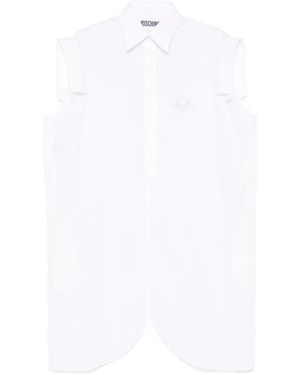 Moschino Sleeveless Dress - White