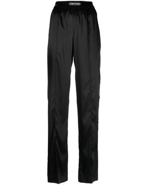 Tom Ford Silk Pants - Black