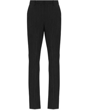 IRO Kepia Pinstripe Trousers - Black
