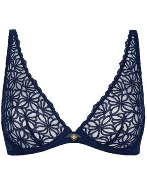 Aubade Reggiseno A Triangolo Secret Memories - Blu