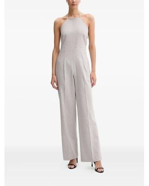Sisley Halter-Neck Jumpsuit - White