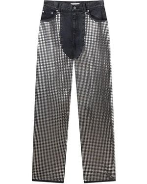 Stella McCartney Jeans Mit Nieten - Grau