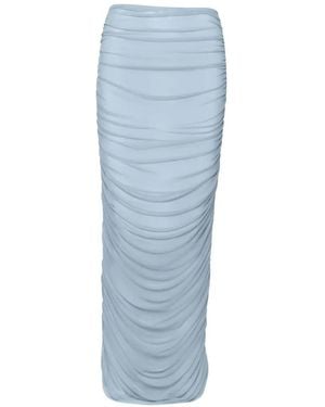 Baobab Geraffter Mesh-Pareo - Blau