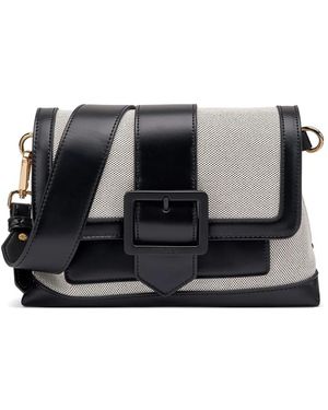 Frau Buckle-Detail Tote Bag - Black