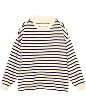 Xirena Honour Striped Sweatshirt - White
