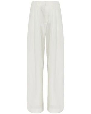 Gestuz Gzriava Pleated Trousers - White
