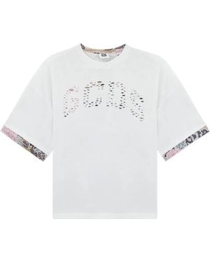 Gcds Logo-Detail T-Shirt - White