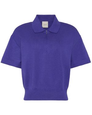 Calvin Klein Zip-Up Jumper - Blue