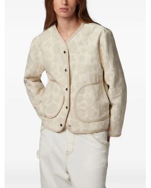 Paul Smith Floral Jacquard Jacket - White