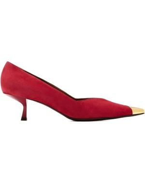 Giuseppe Zanotti 40Mm Melaine Suede Pumps - Red