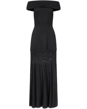 FFORME Rosina Off-The-Shoulder Maxi Dress - Black