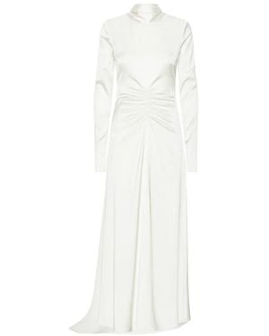 ROTATE BIRGER CHRISTENSEN Robe À Manches Longues - White
