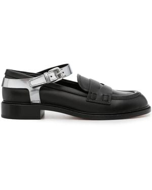 Agl Attilio Giusti Leombruni Olivia Leather Loafers - Black