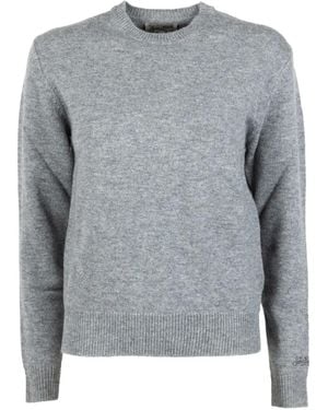 MC2 Saint Barth Ribbed Knit Knitwear - Grey