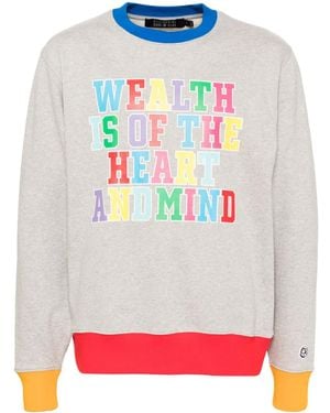 BBCICECREAM Graphic-Print Hoodie - Grey