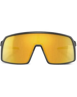 Oakley Sutro Shield-Frame Sunglasses - Yellow