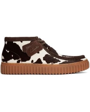 Clarks Torhill Hi Boots - Brown