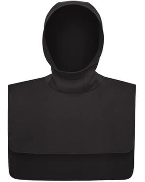 Muzaradi Logo-Patch Bib Hood - Black