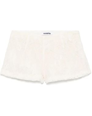 Vivetta Lace Shorts - White