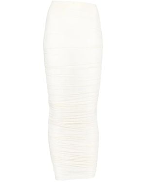 Wolford Ruched Midi Skirt - White