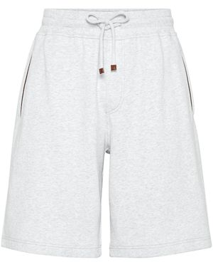 Brunello Cucinelli Drawstring Shorts - Blue