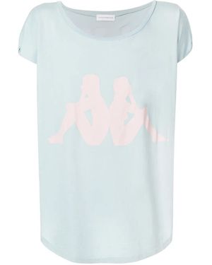 Faith Connexion Kappa Logo T-Shirt - Blue