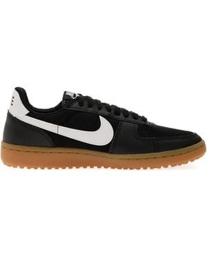 Nike Field General Swoosh-Logo Trainers - Black
