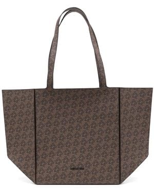Michael Kors モノグラム ハンドバッグ - ブラウン