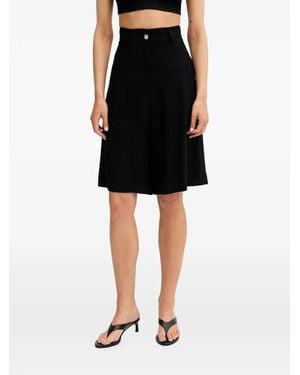 ViCOLO Pleated Tailored Shorts - Black