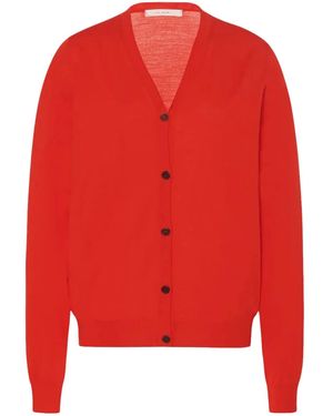 The Row Hotie Cardigan - Red