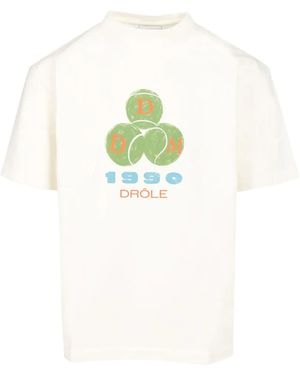 Drole de Monsieur Drôle 1990 Graphic-Print T-Shirt - White
