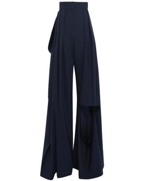 A.W.A.K.E. MODE Slit-Knee Pants - Blue