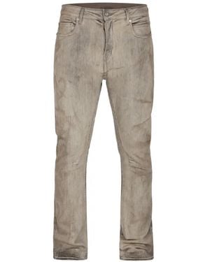 Rick Owens Detroit Five-Pocket Jeans - Grey