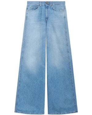 PT Torino Wide-Leg Jeans - Blue