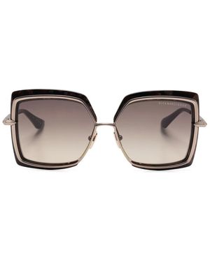 Dita Eyewear Oversize-Frame Sunglasses - Brown