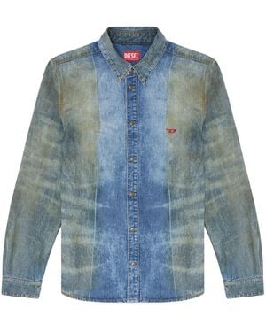 DIESEL Camicia D-Fitty-Fsf - Blu