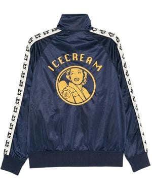 ICECREAM Logo-Embroidered Jacket - Blue