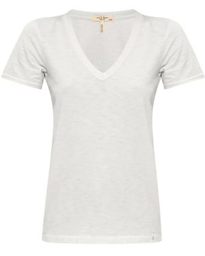 Rag & Bone The Slub Vネック Tシャツ - ホワイト