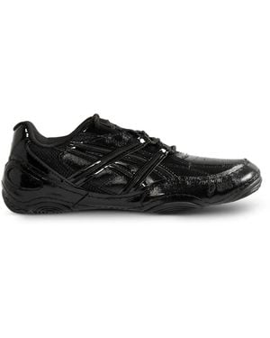 Asics Hypersync Panelled Sneakers - Black