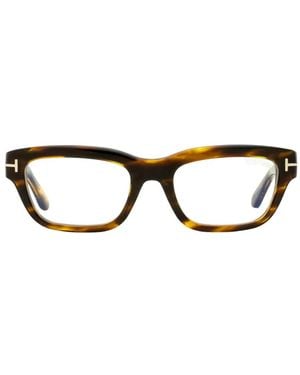 Tom Ford Rectangular-Frame Glasses - Black