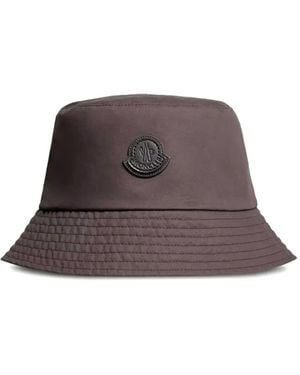 Moncler リバーシブル バケットハット - ブラウン