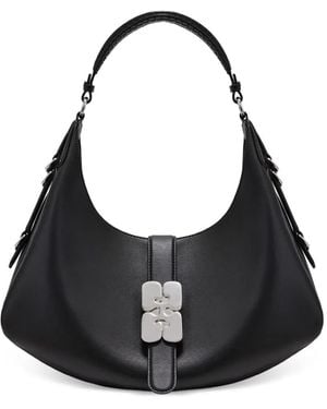 Ganni Bolso shopper Kat pequeño - Negro