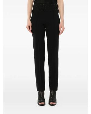 PUCCI Embellished Waist Cropped Trousers - Black